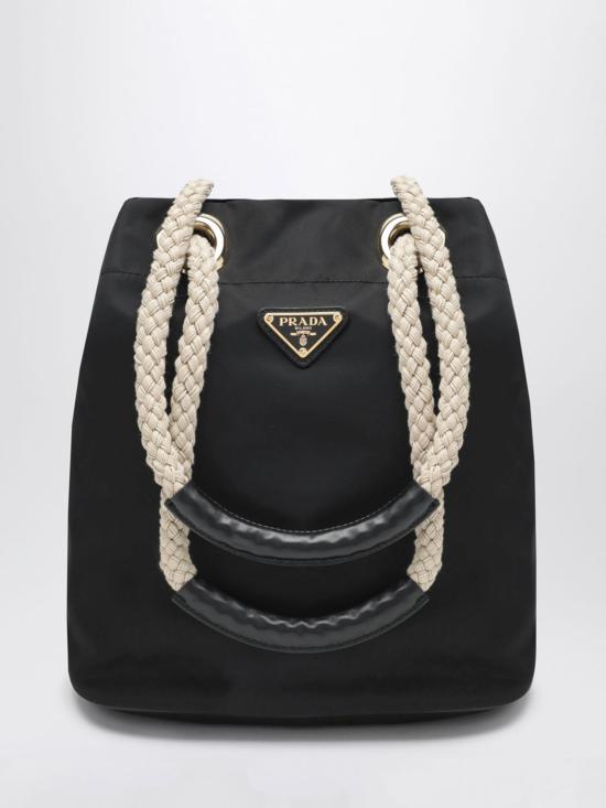 26SS 프라다 마리너 리나일론 스몰 버킷백 1BE0822HG8 F0002 Black