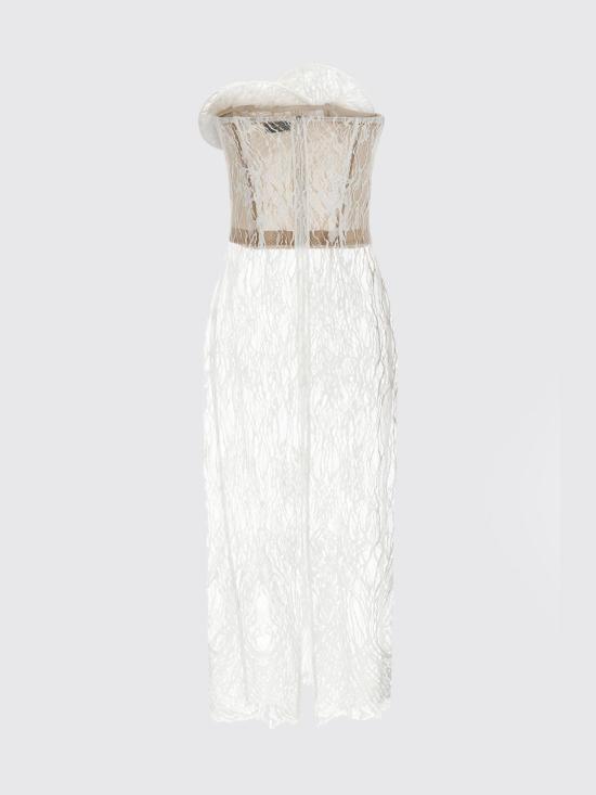 26SS 마그다뷰트림 롱 원피스 208426 CREAM White - MAGDA BUTRYM