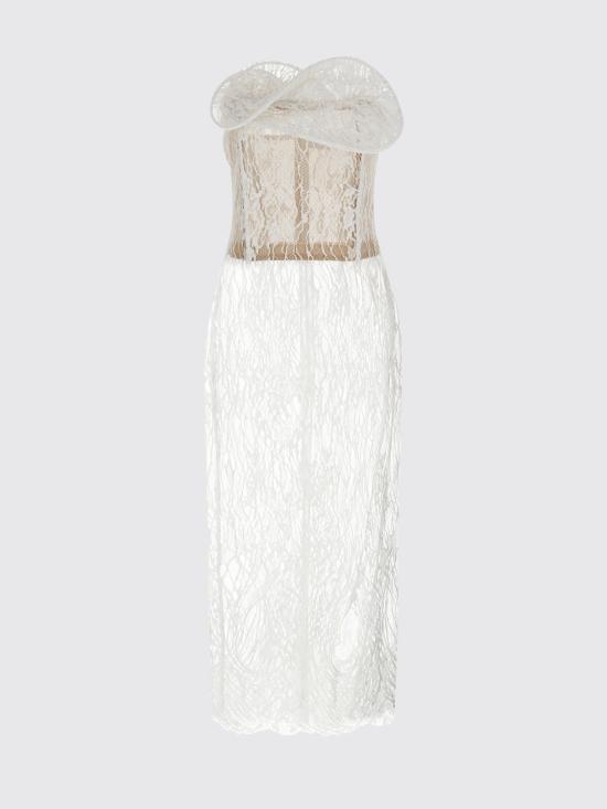 26SS 마그다뷰트림 롱 원피스 208426 CREAM White - MAGDA BUTRYM