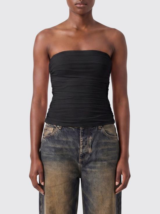 26SS 비르기테 허스카인드 민소매 티셔츠 5997284 001 Black