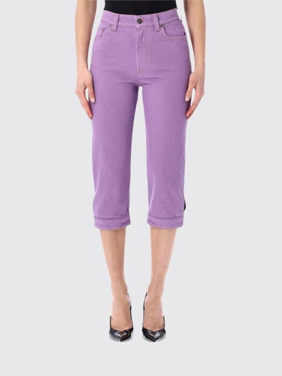 26SS 베르사체 데님 팬츠 10237411A17871 1DB20 Lilac