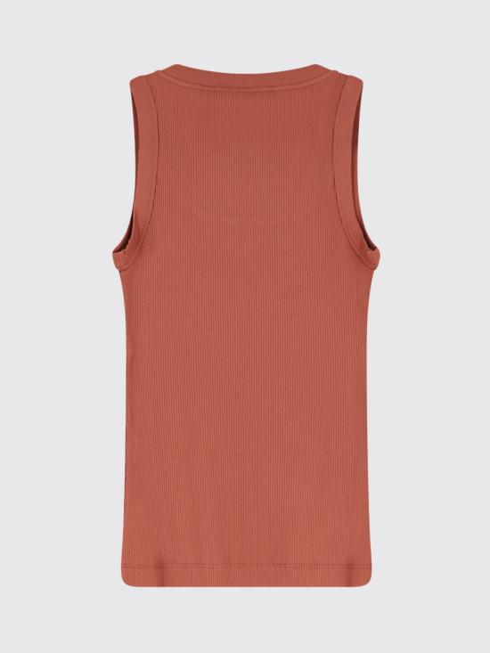 26SS 브루넬로 쿠치넬리 민소매 티셔츠 MG902BW710 C8604 Orange - BRUNELLO CUCINELLI