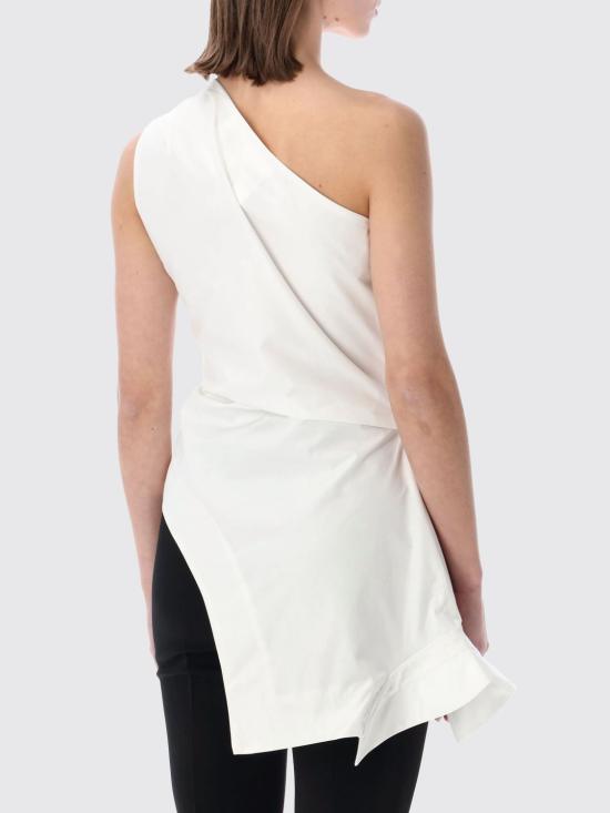 26SS 로에 민소매 티셔츠 41920125 100 White - ROHE