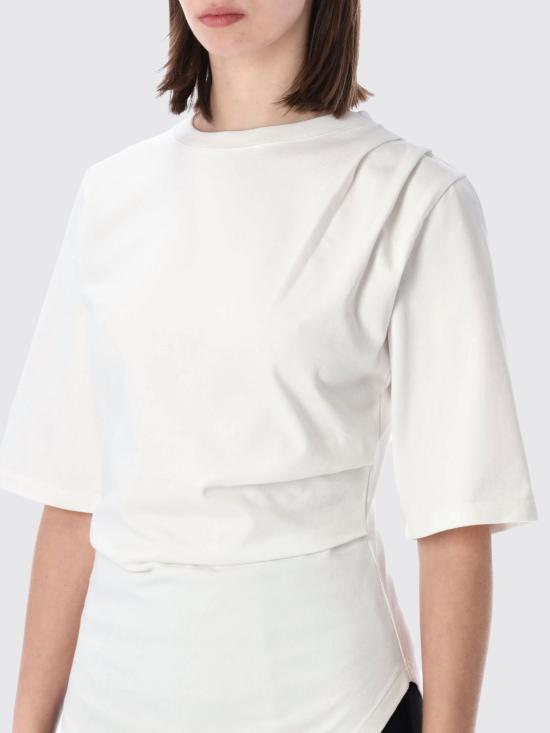 26SS 로에 반팔 티셔츠 41620206 100 White - ROHE
