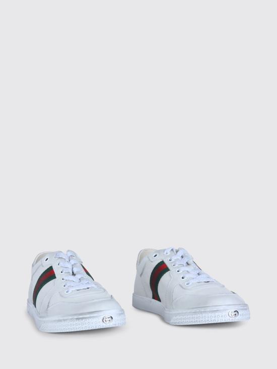 26SS 구찌 스트레치 로우탑 스니커즈 865056AAGFF 9099 White - GUCCI