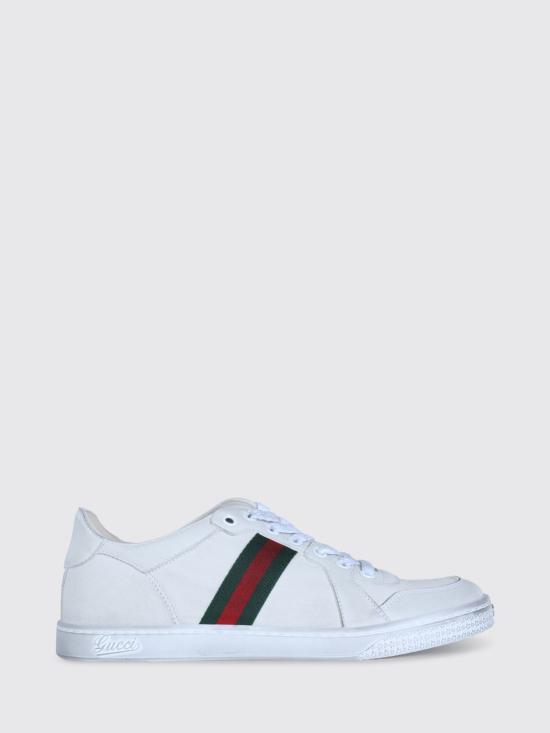 26SS 구찌 스트레치 로우탑 스니커즈 865056AAGFF 9099 White