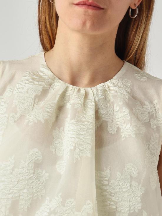 26SS 메이메이즈 민소매 티셔츠 M6ER03 824 White - MEIMEIJ