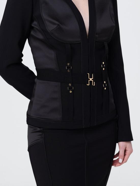 26SS 엘리자베타프랜치 자켓 GI23362E2 110 Black - ELISABETTA FRANCHI