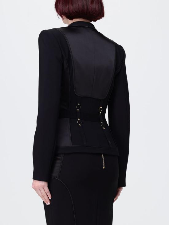 26SS 엘리자베타프랜치 자켓 GI23362E2 110 Black - ELISABETTA FRANCHI