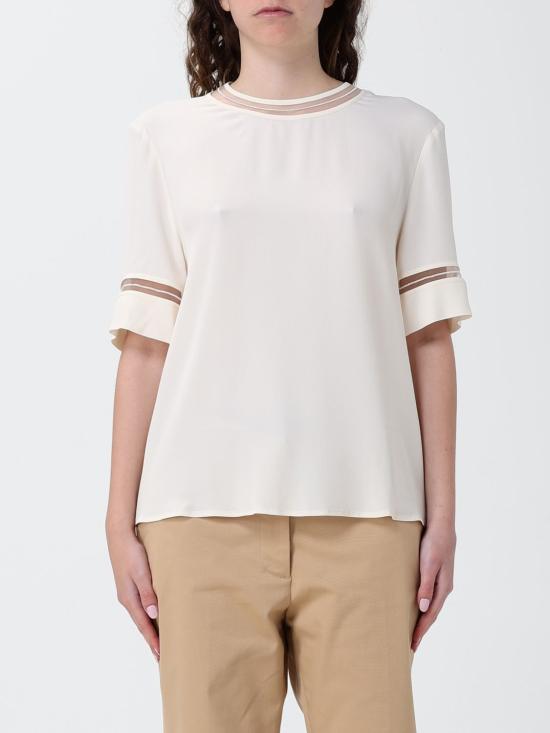 26SS 파비아나 필리피 반팔 티셔츠 TPD266F289L775 L775 Dove Grey