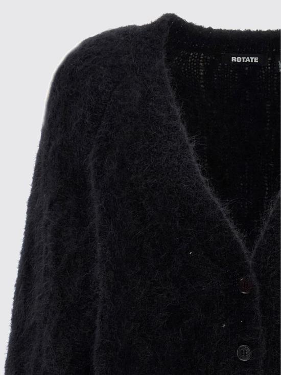 26SS 로테이트 스웨터 115459 100 Black - ROTATE