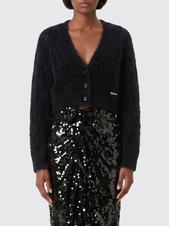 26SS 로테이트 스웨터 115459 100 Black
