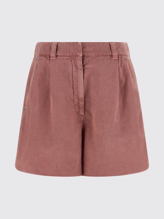 26SS 브루넬로 쿠치넬리 숏팬츠 ML996P5761 C9399 Pink - BRUNELLO CUCINELLI