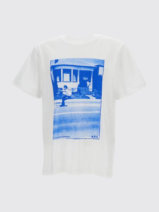 26SS 아페쎄 반팔 티셔츠 COHBMH26578 IAA White - A.P.C.