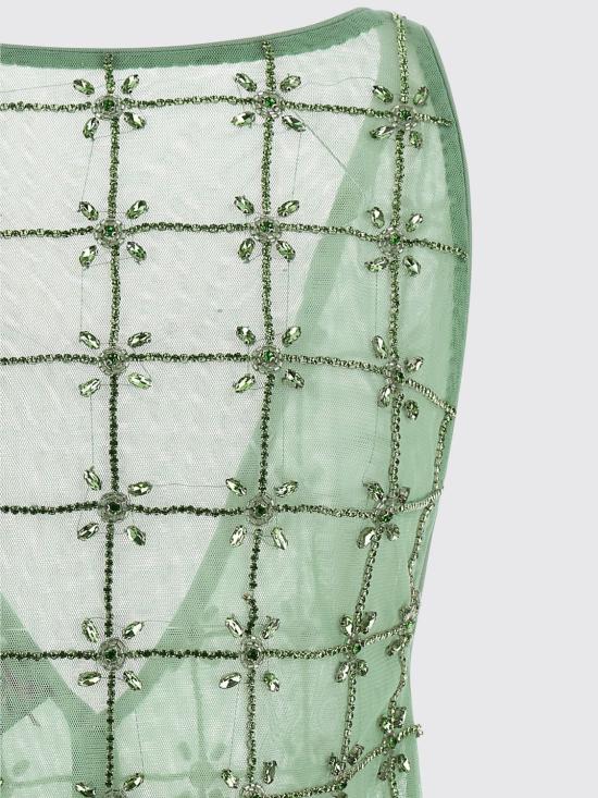 26SS 핑코 탑 106437A32B T14 Green - PINKO