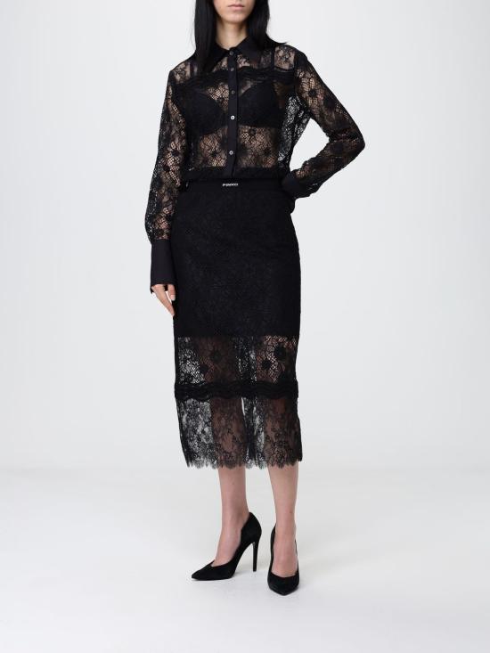 26SS 핑코 셔츠 106600A381 Z99 Black - PINKO