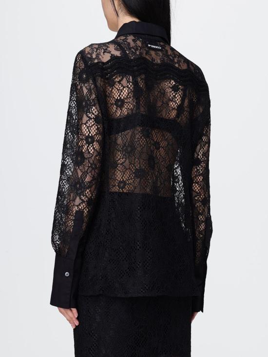 26SS 핑코 셔츠 106600A381 Z99 Black - PINKO