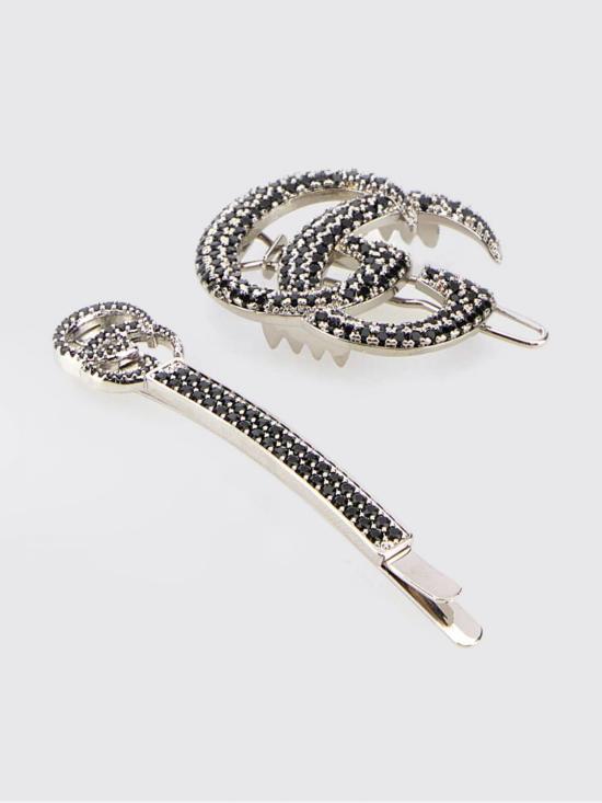 26SS 구찌 헤어 액세서리 8584093HBH3 8111 Black - GUCCI