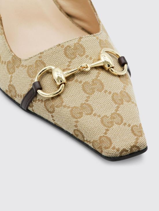 26SS 구찌 비토리아 펌프스 865515FAFZD 9167 Beige - GUCCI