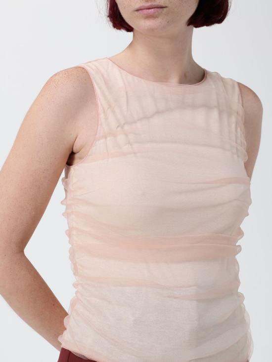 26SS 파트리지아페페 탑 8M1776J370 J4U2 Pink - PATRIZIA PEPE