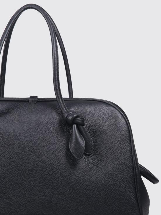 26SS 자크뮈스 투리스모 소프트 볼링백 BAU00427AC03A03 990 Black - JACQUEMUS