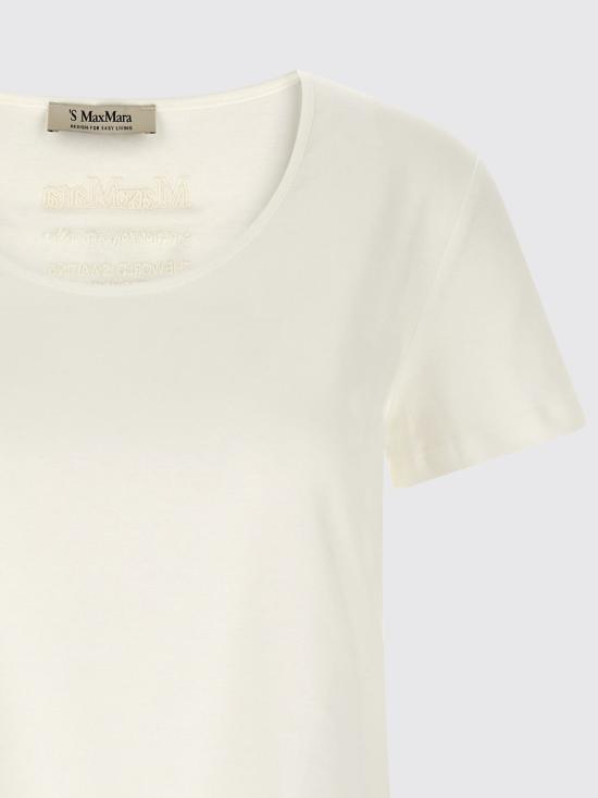 26SS 막스마라 반팔 티셔츠 2619971011600 008 White - MAX MARA
