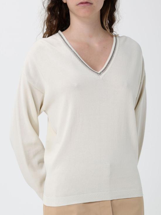 26SS 파비아나 필리피 스웨터 MAD276F060M165 0145 Butter - FABIANA FILIPPI