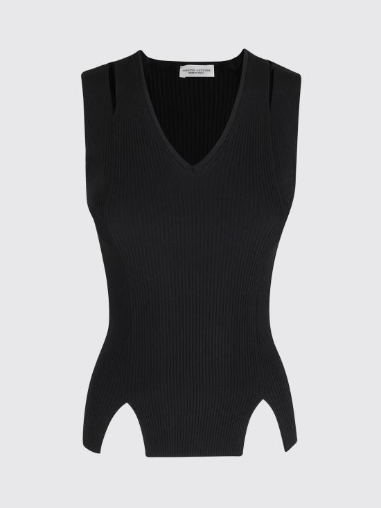 26SS 로베르토 콜리나 탑 261FXA31214 NERO Black - ROBERTO COLLINA