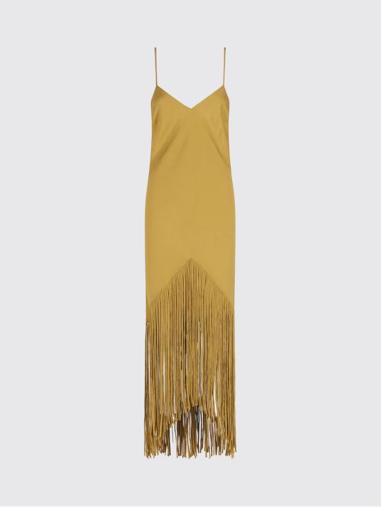26SS 핑코 롱 원피스 106825A3AY L25 Brown - PINKO