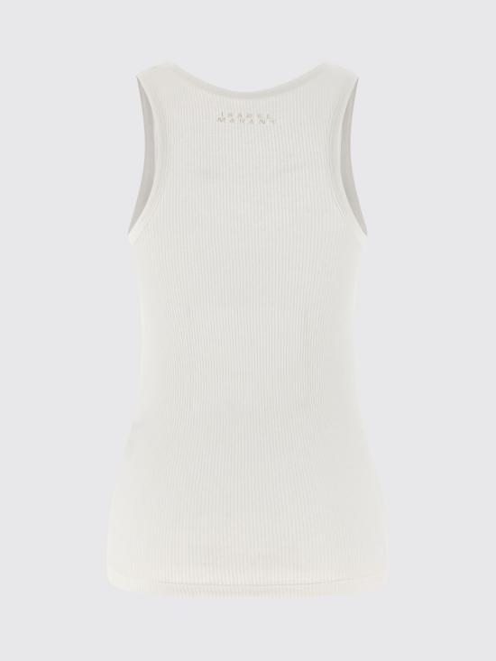 26SS 이자벨마랑 민소매 티셔츠 TS0261FAA2N39I 20WH White - ISABEL MARANT