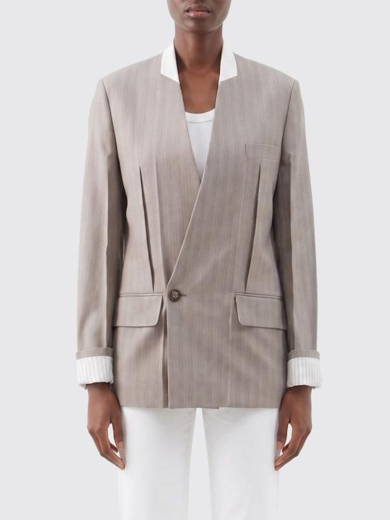 26SS 빅토리아 베컴 자켓 1226WJK007214A 8441 Beige