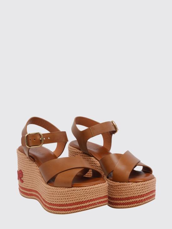 26SS 끌로에 힐/펌프스 CH26U18ZXJ 527 Brown - CHLOE