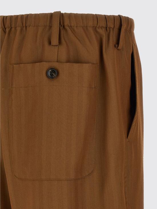 26SS 드리스 반 노튼 팬츠 2610209063121 712 Brown - DRIES VAN NOTEN