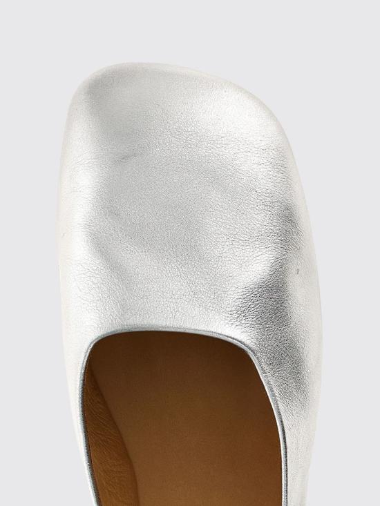 26SS 마르셀 플랫 슈즈 MW8431P03 261L Silver - MARSELL