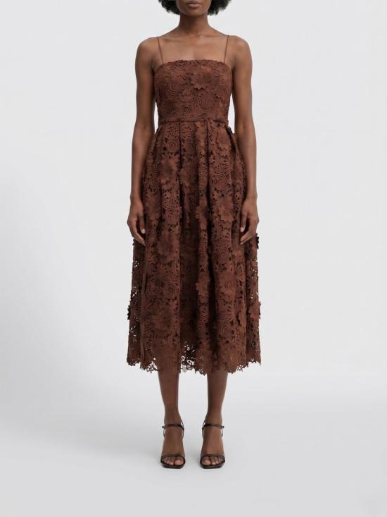 26SS 로테이트 롱 원피스 115623 2037 Brown