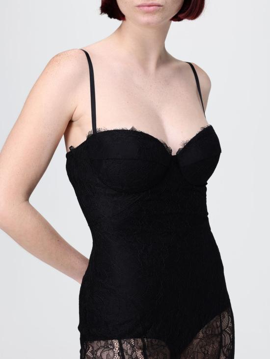 26SS 엘리자베타프랜치 롱 원피스 ABR0862E2 110 Black - ELISABETTA FRANCHI