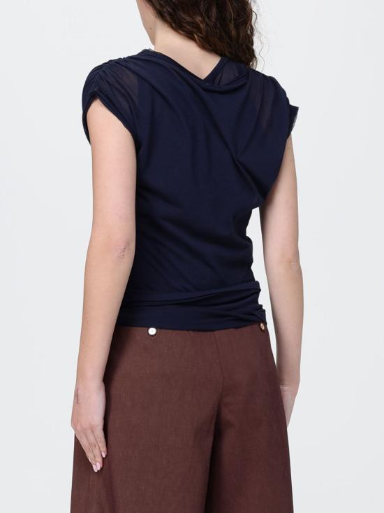 26SS 핑코 민소매 티셔츠 106460A2CL G56 Blue - PINKO