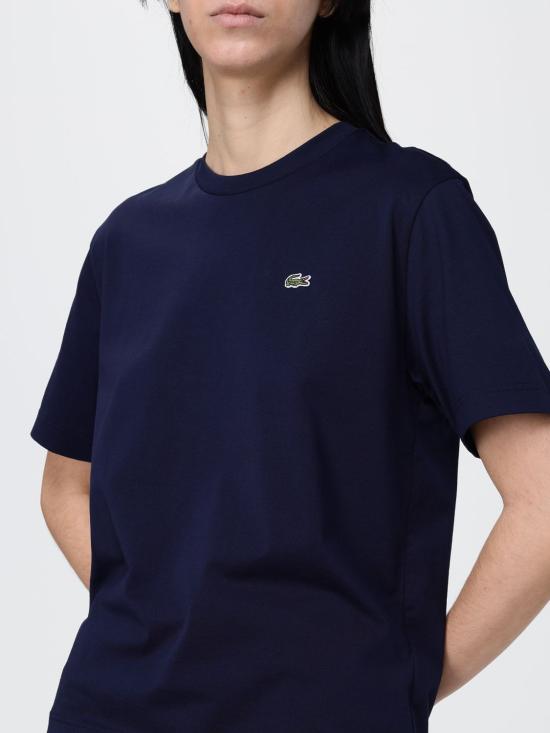 26SS 라코스테 반팔 티셔츠 TF7215 166 Blue - LACOSTE