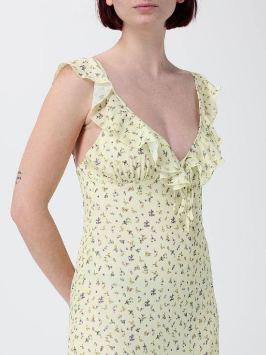 26SS 마 데 마가리타스 롱 원피스 MMABW01560TMTI0001 GI34 Yellow - MAR DE MARGARITAS