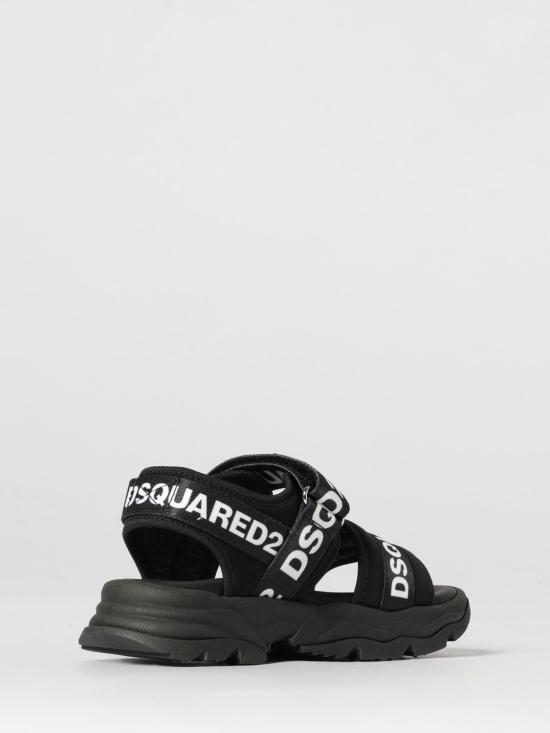 26SS [키즈] 디스퀘어드2 슈즈 80179 01 Black - DSQUARED2