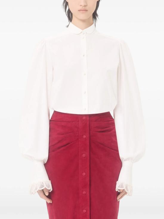 26SS 발렌티노 가라바니 셔츠 8B0AB8G25A6 0BO WHITE - VALENTINO GARAVANI