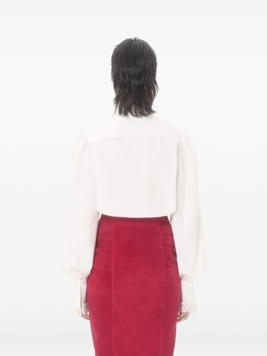 26SS 발렌티노 가라바니 셔츠 8B0AB8G25A6 0BO WHITE - VALENTINO GARAVANI