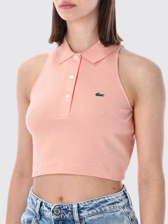 26SS 라코스테 탑 PF3123 UI2 Pink - LACOSTE