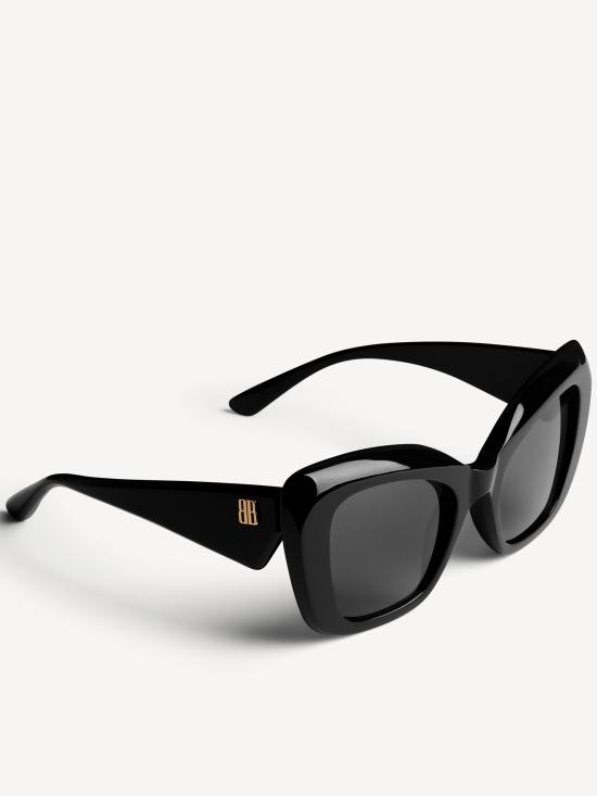 26SS 발렌시아가 선글라스 870564T0039 1000 BLACK - BALENCIAGA