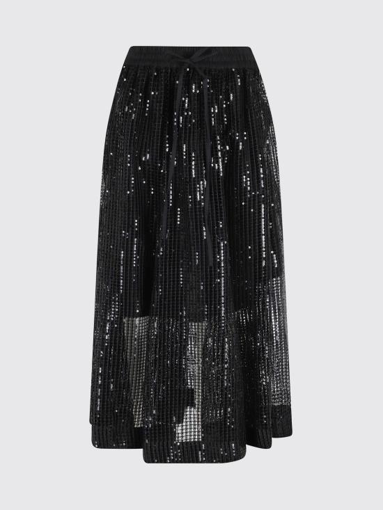 26SS 메이메이즈 롱 스커트 M6PDD1 110 Black - MEIMEIJ