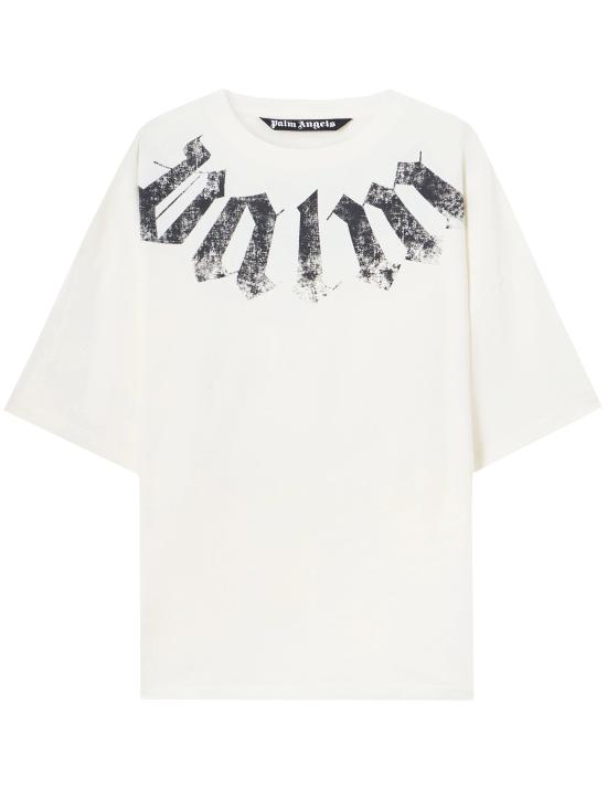 26SS 팜앤젤스 반팔 티셔츠 PMAA10DS26JER002 0310 WHITE