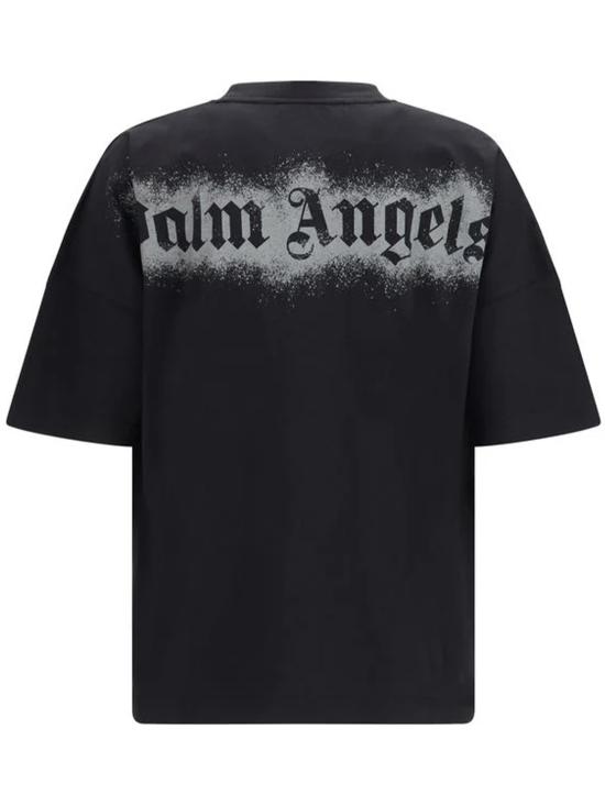 26SS 팜앤젤스 반팔 티셔츠 PMAA10BS26JER002 1007 BLACK - PALM ANGELS