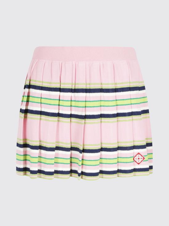 26SS 카사블랑카 숏 스커트 WSS26KW1281 01 Pink - CASABLANCA