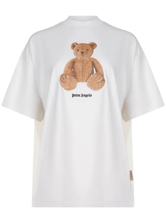 26SS 팜앤젤스 반팔 티셔츠 PWAA07BS26JER005 0360 WHITE