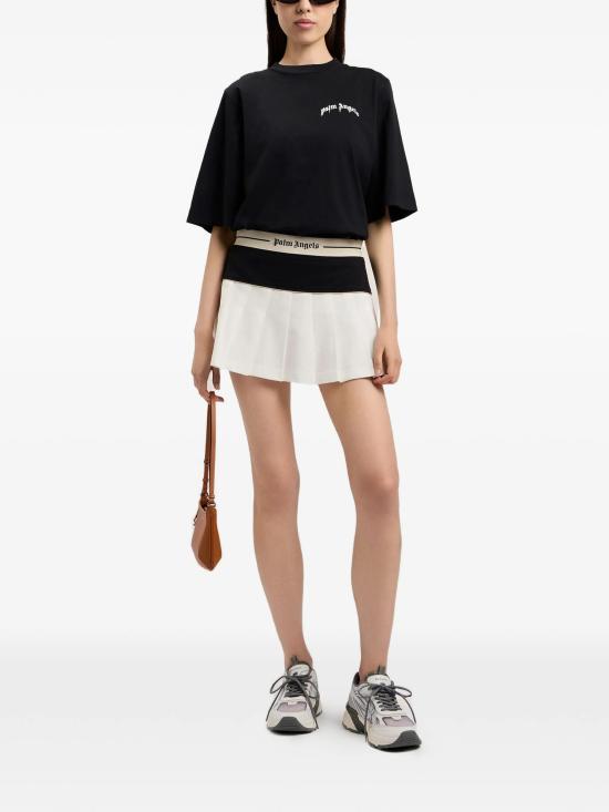 26FW 팜앤젤스 반팔 티셔츠 PWAA079S26JER003 1003 BLACK - PALM ANGELS